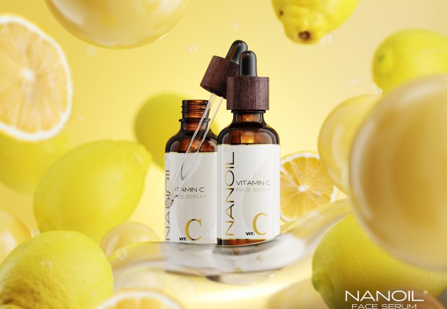 The power of vitamin C in Nanoil face serum. You need to feel it!