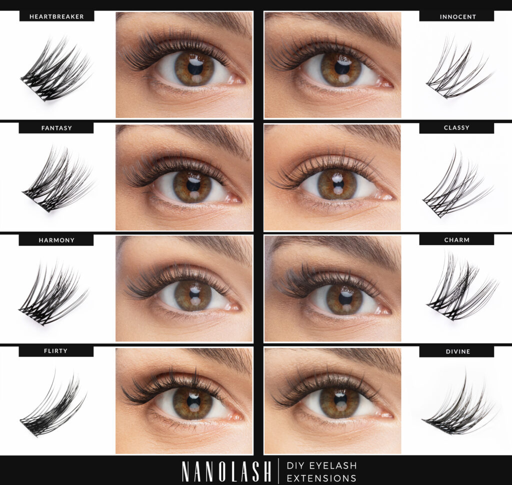 cluster lashes