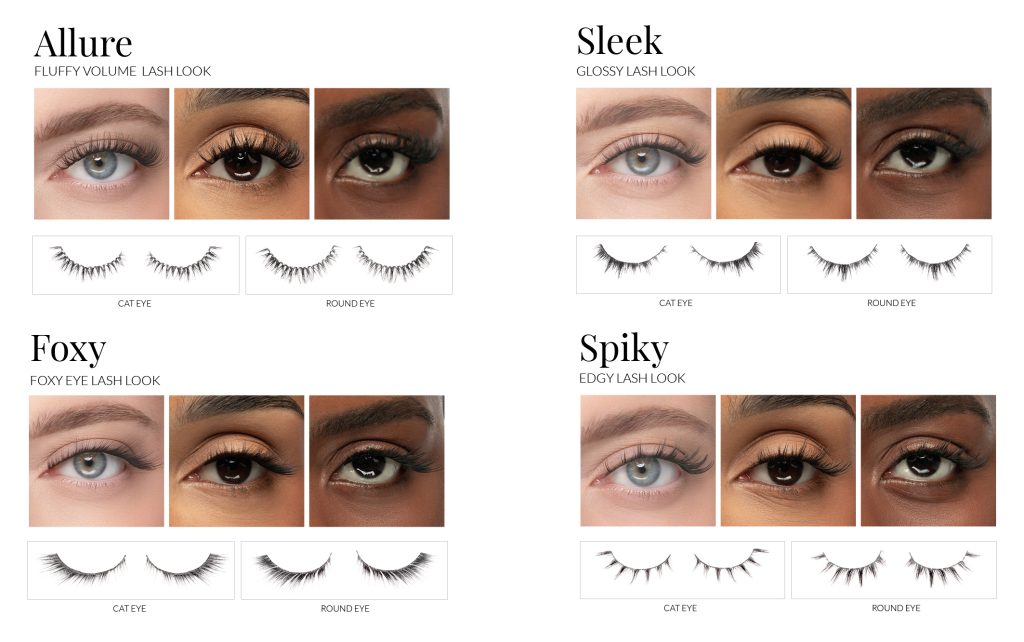  DIY Pre-Glued cluster lashes for at-home lash extensions nanolash