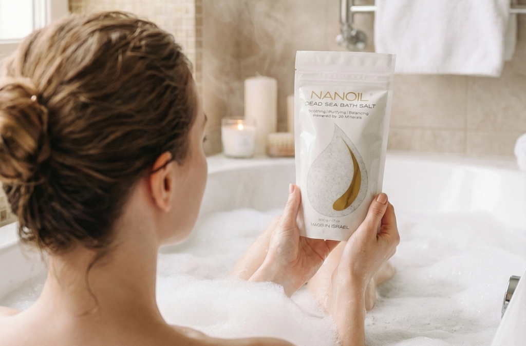 sea salt bath salts nanoil